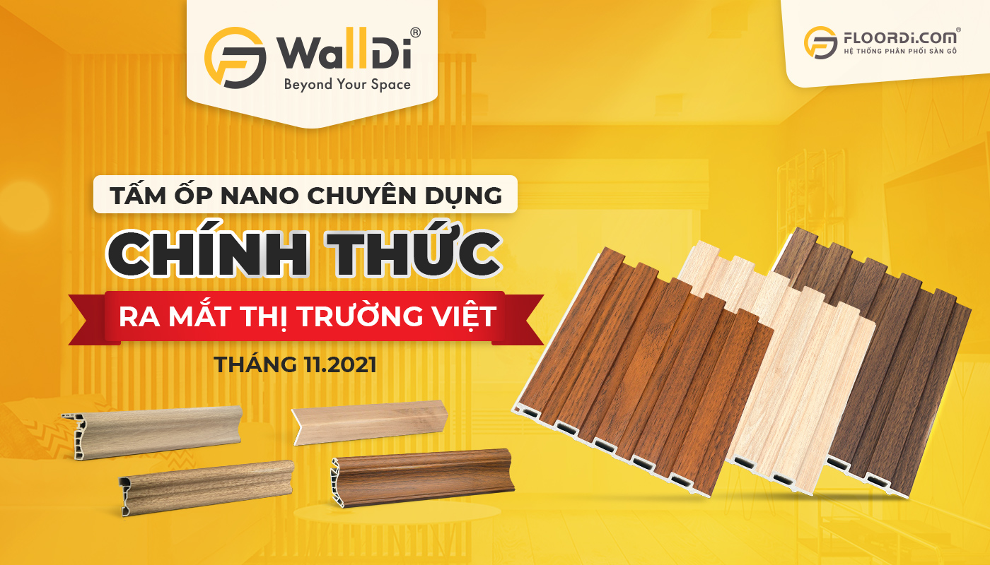 Tấm ốp nano chuyên dụng walldi